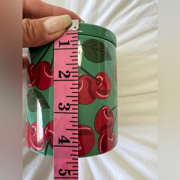 NEW Maeve by Anthropologie | Orangerie Ceramic Candle | Cherries Oh La La - Picture 6 of 8